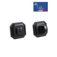 Ручка поворотная Portuno WC.055 матово чёрный WC.055.03 (WC фиксатор)