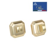 Ручка поворотная Portuno WC.055 матовое золото WC.055.07 (WC фиксатор)