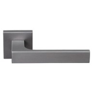 Комплект дверных ручек ARCHIE SILLUR MURO PLATINUM GREY, платиново-серый