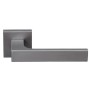 Комплект дверных ручек ARCHIE SILLUR MURO PLATINUM GREY, платиново-серый