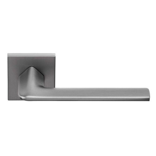 Комплект дверных ручек ARCHIE SILLUR SEGURO PLATINUM GREY, платиново-серый
